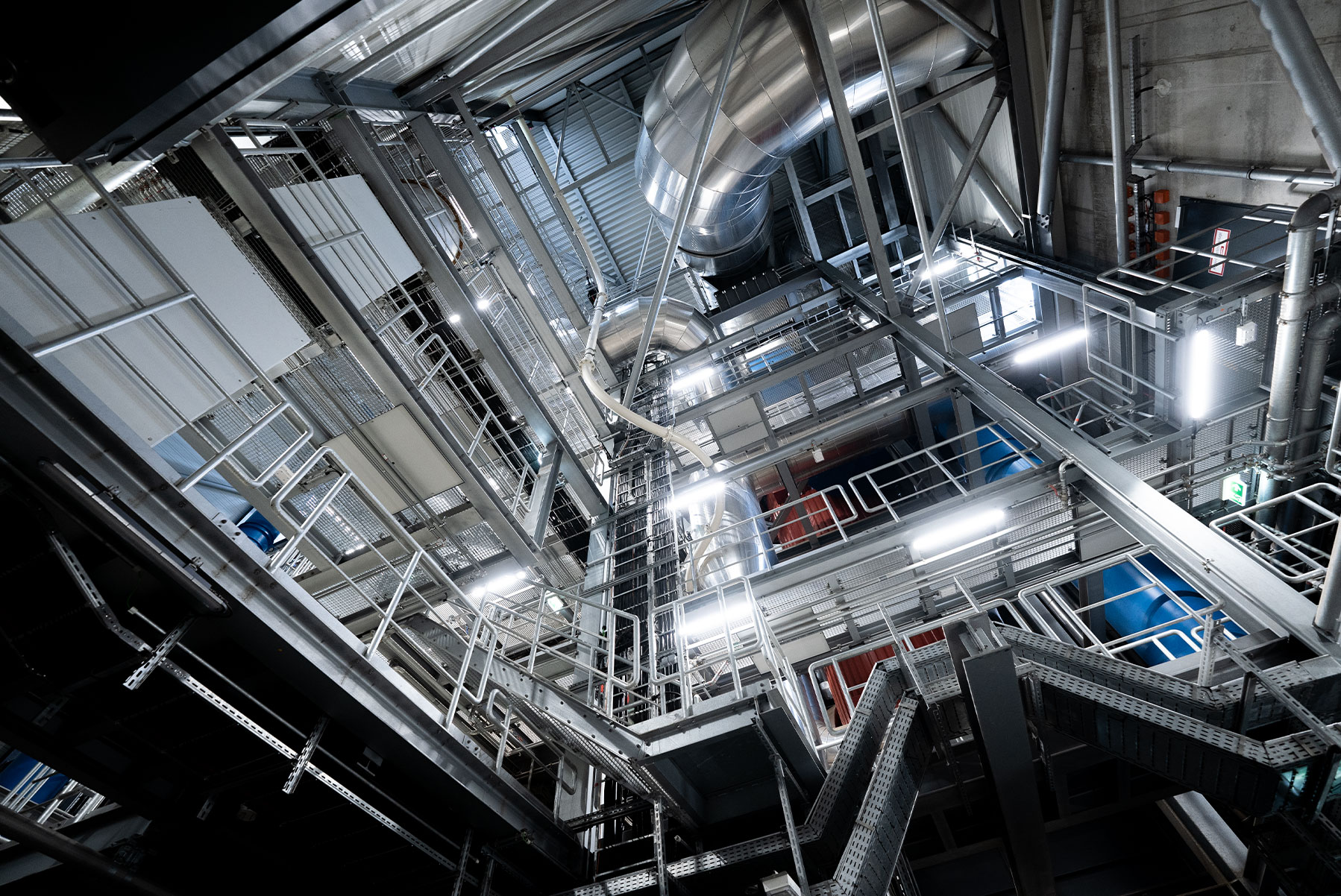 Maschinenhalle – technische Infrastruktur